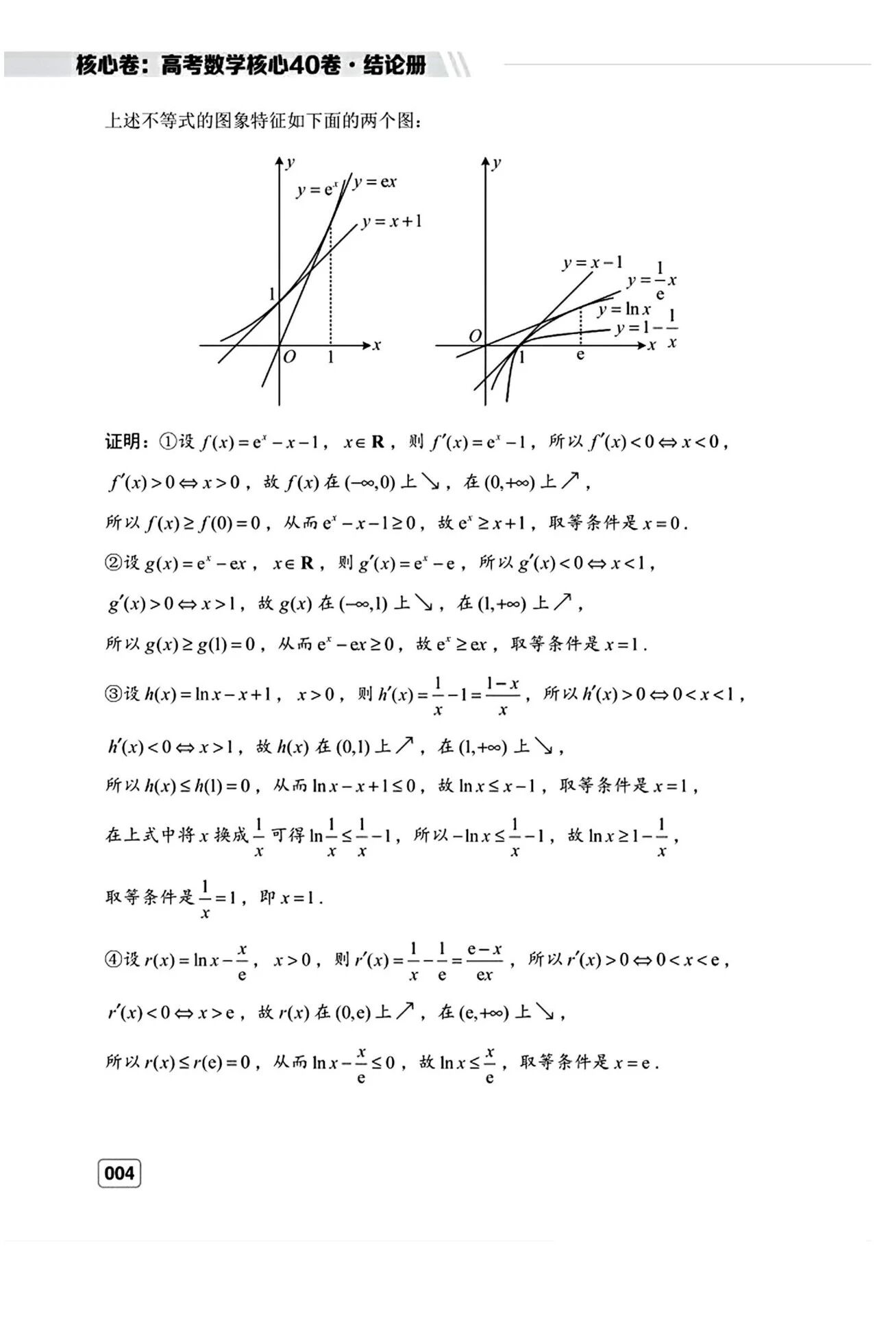 高考数学常用的44个二级结论完整版 含证明过程