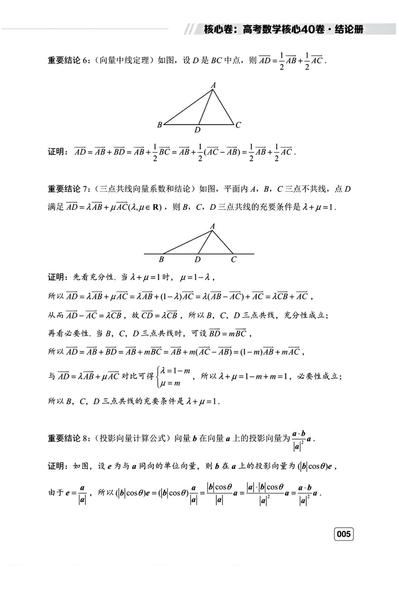 高考数学常用的44个二级结论完整版 含证明过程