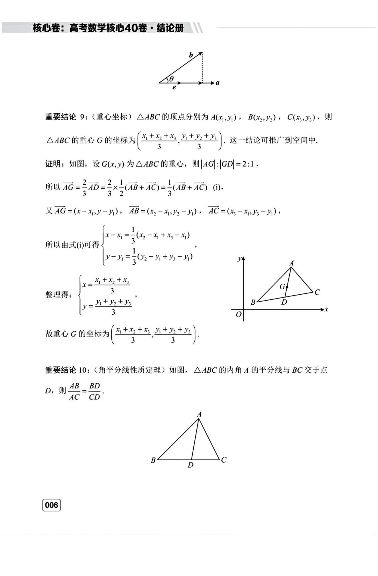高考数学常用的44个二级结论完整版 含证明过程